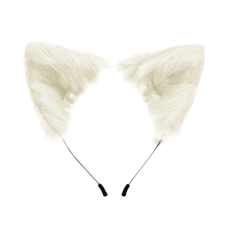 F#1136，Color Hand Made Cos Simulation Animal Ear Cat Ear Clip Cute Plush Ear，P#1136 AV6