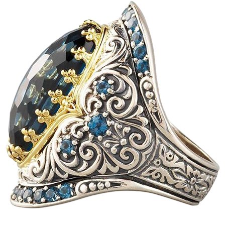 S^8835，Alloy Ring Classic All-Match Purple Circon Ladies Ring Size 6-10，P#8835 QP8