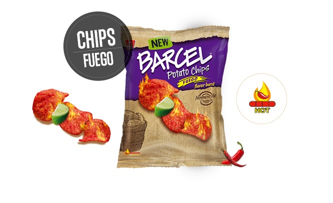 Barcel Artisan Style Fuego Kettle Potato Chips, 1.9 Oz | CVS