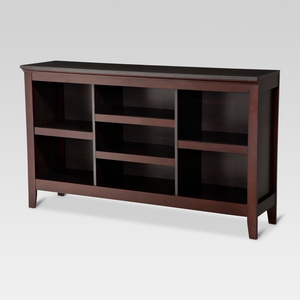 Threshold Carson Horizontal Bookcase with Adjustable Shelves
