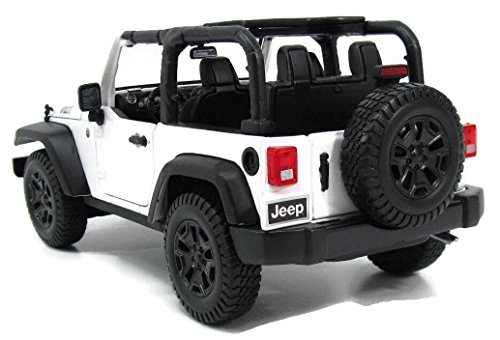 New 1:18 W/B SPECIAL EDITION - WHITE 2014 JEEP WRANGLER WILLYS EDITION Diecast Model Car by Maisto thumbnail