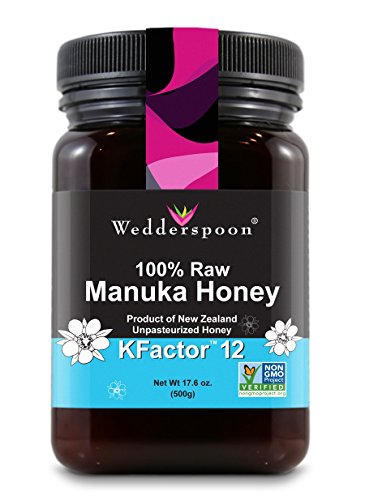 Wedderspoon Raw Premium Kfactor 12 Manuka Honey, 17.6 Ounce
