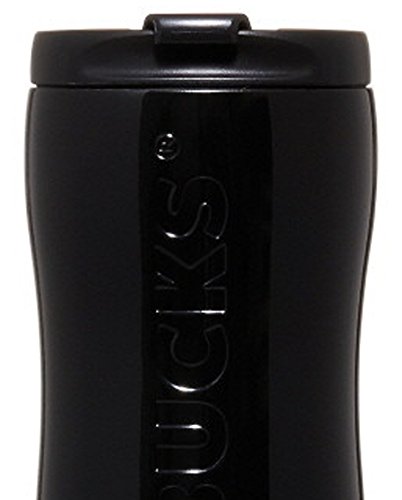 Starbucks Lucy Letter Black Stainless Steel Tumbler, Tall 12 Fl Oz (Black) thumbnail