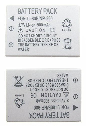 JIOOYEE Battery (2-Pack) + Charger for NYTECH DS-7210 DS7210 DS-8210 DS8210 DS-8310 DS8310 DM-6331 MH29637 MH-29637 Camera thumbnail