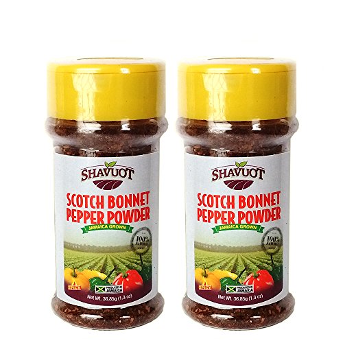 Shavuot Jamaican Scotch Bonnet Pepper Powder 1.3oz (Pack of 1)