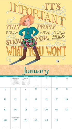 Mary Engelbreit 2014 Deluxe Wall Calendar: Positively! thumbnail