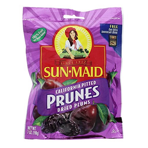 Sun-Maid California Pitted Prunes 7 OZ (Pack of 9), SNICKERS CHOCOLATE 6/1.86oz