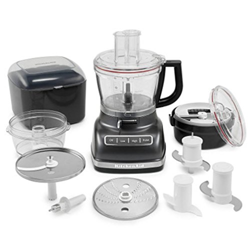 KitchenAid 14-Cup Food Processor W/ Commercial-Style Dicing Kit in Slate, KFP1466SZ
