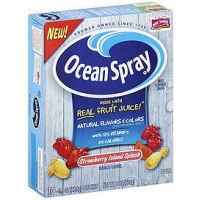 Ocean Spray Fruit Flavored Snacks Strawberry Island Splash - 10 CT