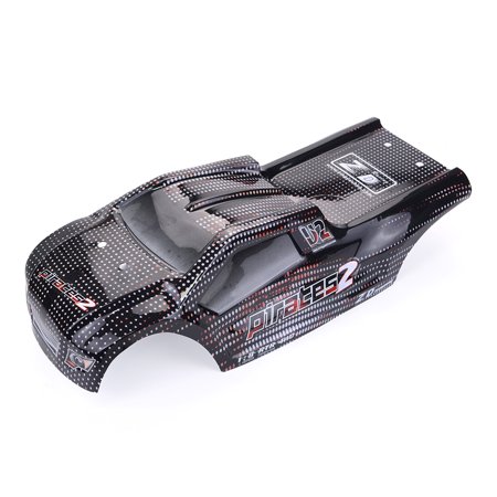 Lunsy ZD Racing 8460 Car Shell 9021-V3 PVC Body for 1/8 RC Model High Speed Outdoor Vehicle Spare Part Black