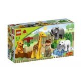 18-Piece Set Includes Animals, Zoo Keeper, and Large Building Bricks - DUPLO LEGO Ville Baby Zoo V70 (4962) thumbnail