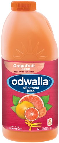 Odwalla Pure Squeezed Grapefruit Juice, Half Gallon