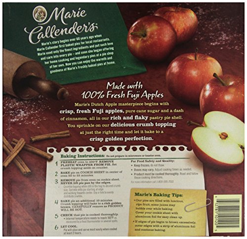 MARIE CALLENDERS Dutch Apple Pie, 45 OZ thumbnail