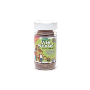 L'il Critters Vita Worms Dietary Supplement 40 Sour Gummy Worms