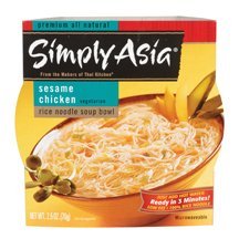 Simply Asia Sweet & Sour Chow Mein Quick Noodles 8.8 Oz. (Pack of 6)