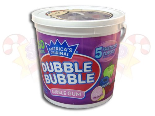 Dubble Bubble Gum Fruitastic Flavors 360ct.