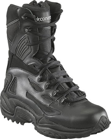 Converse Boots: Men's 9 Inch Stealth SWAT Military Boots 8875 - Black - 13M