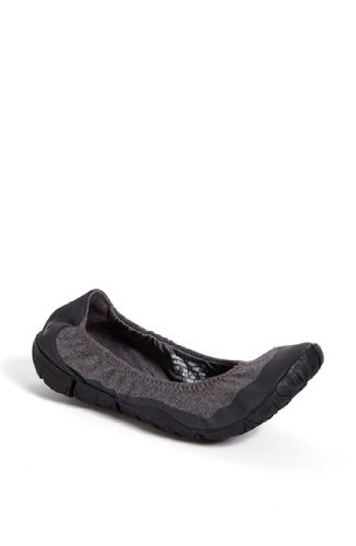 Nike Women's Studio Wrap Pack Ballet Shoes-Dark Gray/Volt-10