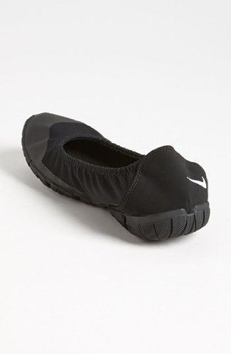 Nike Women's Studio Wrap Pack Ballet Shoes-Dark Gray/Volt-10 thumbnail