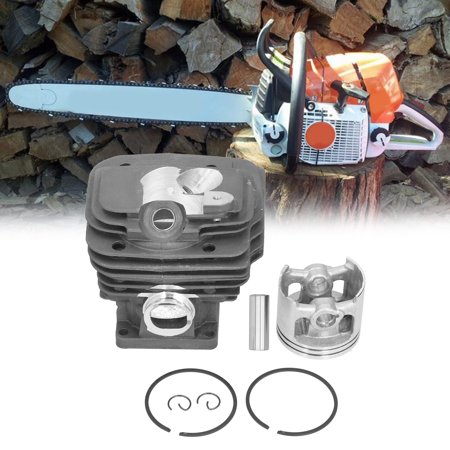 EOTVIA Cylinder Kit 52mm Cylinder Piston Clips Kit 1128 020 1250 Replacement for Stihl MS461 Chainsaw Parts Cylinder Assembly