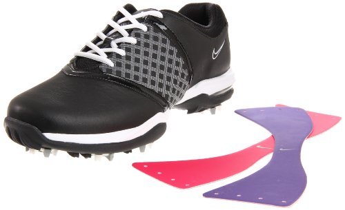 Nike Golf Women's Air Embellish Golf Shoe,Black/White,10 W US thumbnail