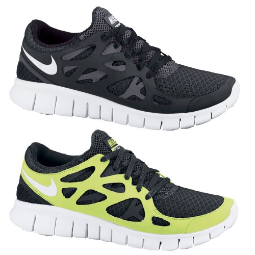 Nike Free Run+ 2 Black Anthracite (443815-010) (10)