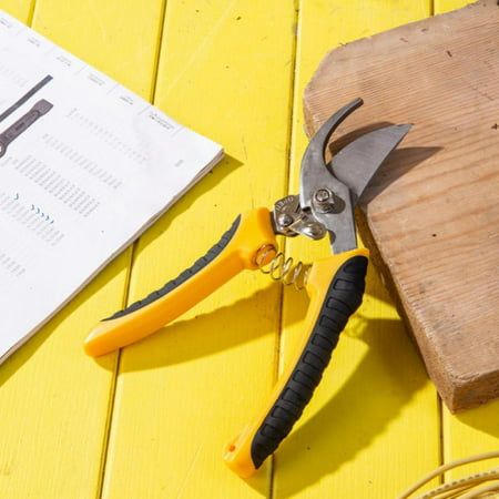 Clearance! Ium Pruning Shears - Best Garden Shears  Tree Trimmer  Hand Pruner-Ideal Branch  Hedge  Shrub & Bush Clippers-Razor Sharp Bypass Secateurs 