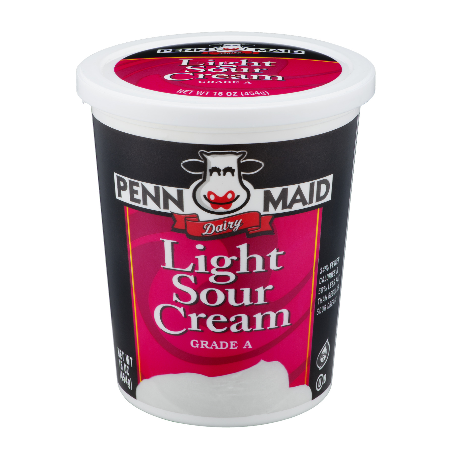 Penn Maid Dairy Light Sour Cream, 16 Oz.