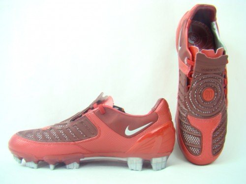 NIKE Total90 Laser II FG Promo Red New Shoes Mens 9 thumbnail