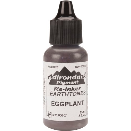 Ranger per-24385 Adirondack Earthtones Pigment Reinker, Eggplant, 0.5-Ounce