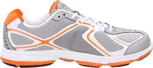 Ryka Women's Devotion Athletic,Chrome Silver/White/Shock Orange/Bougainvillea,7 B US thumbnail