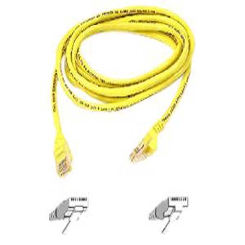 Belkin A3L791-300-YLW Patch Cable - RJ-45 (M) - RJ-45 (M) - 300 Ft - UTP - CAT 5e - Yellow - for Omniview SMB 1x16, SMB 1x8, OmniView SMB CAT5 KVM Swi