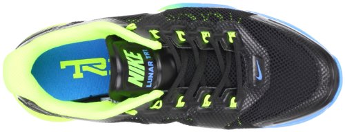 Mens Nike Lunar TR1 Running Shoes Black / Volt / Blue Glow 529169-074 Size 10