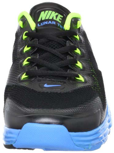 Mens Nike Lunar TR1 Running Shoes Black / Volt / Blue Glow 529169-074 Size 10 thumbnail