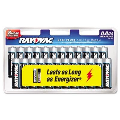 Rayovac - Alkaline Batteries Aa 30/Pack 