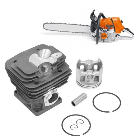 Ccdes 52mm Cylinder Piston Clips Kit 1128 020 1250 Replacement for MS461 Chainsaw Parts Cylinder Kit Chainsaw Cylinder