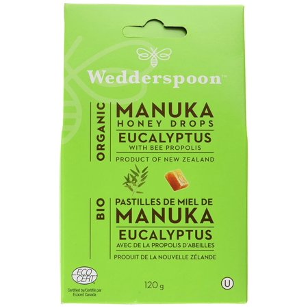 WEDDERSPOON Eucalyptus Manuka Honey Drops  120 GR