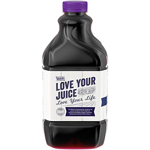 Welch's 100% Purple Grape Plastic Juice 64 Oz. Bottle, PK8