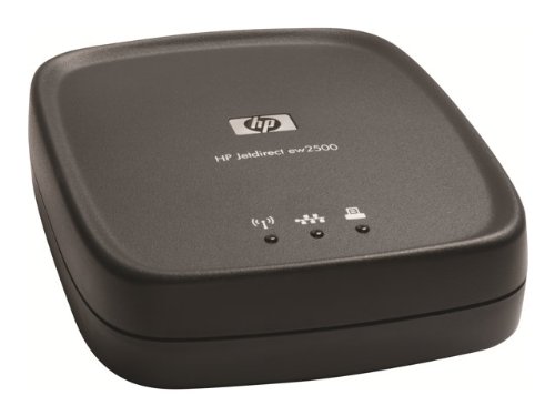 HP J8021A Jetdirect Ew2500 Print Server - 802.11b/g Wireless Ethernet, Ethernet, Fast Ethernet 802.3 RJ-45 (10/100Base-TX), Hi-Speed USB 2.0 and 1 Hi- thumbnail