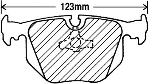 Beck Arnley  082-1455  Premium Brake Pads