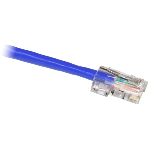 Cp Technologies - Clearlinks 05Ft Cat6 550Mhz Light Blue No Boots Patch Cable - Category 6E for Network Device - 5 Ft - 1 X Rj-45 Male Network - 1 X R