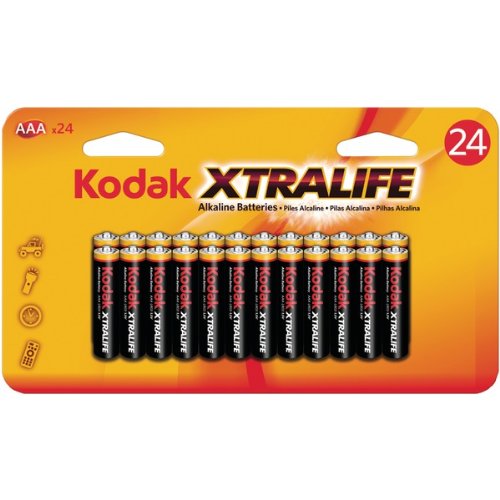 KODAK K3A-24 30664197 Xtralife(TM) Alkaline Batteries (AAA; 24 Pk)