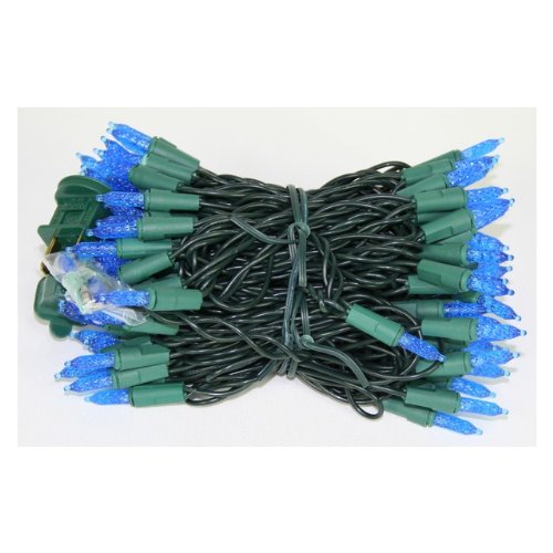 Santas Forest 50 Bulb Blue Smooth Finish Christmas Lights BARLY/PEAT CONC 8oz Sold in Packs of 24