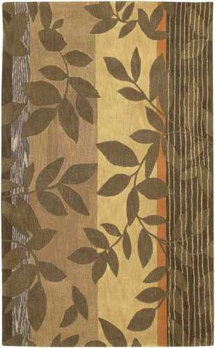 Surya Stella Smith STS-9021 Dark Khaki RUG 5' X 8'