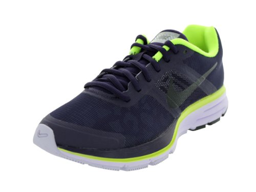 Nike Women's Air Pegasus+ 30 Shield Purple Dynasty/Black/Vlt/Vlt Frst Running Shoe 10 Women US thumbnail