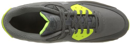 Nike Men's Air Max 90 Essential Running Shoes, Dark Grey/CL Grey-Anthrct-vlt, 10 D(M) US