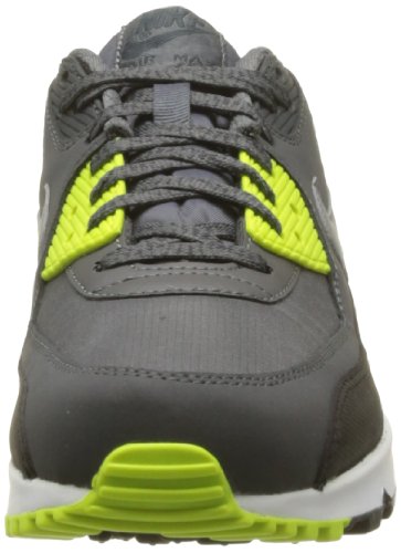 Nike Men's Air Max 90 Essential Running Shoes, Dark Grey/CL Grey-Anthrct-vlt, 10 D(M) US thumbnail