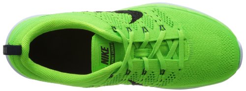 Nike Men's Flyknit Lunar1 , ELECTRIC GREEN/DARK OBSIDIAN-BLUE TINT, 10 M US