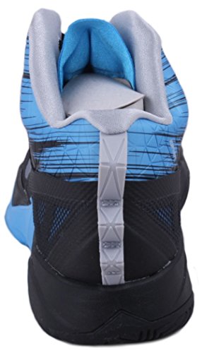 Nike Men's Zoom Hyperfuse 2013, BLACK/WOLF GREY-VIVID BLUE, 10 M US thumbnail