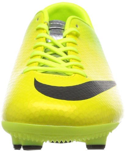 Nike Men S Mercurial Victory IV FG Yellow/Black/Lime Soccer Cleats 555613-703 Sz 10 thumbnail
